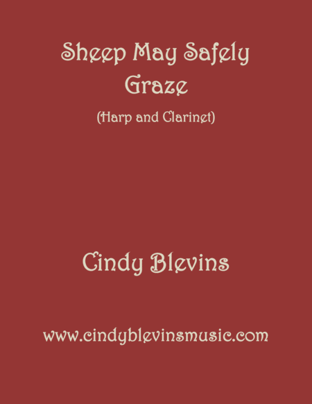 Free Sheet Music Sheep May Safely Graze Arranged For Harp And Bb Clarinet