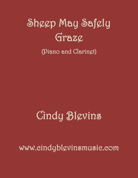 Sheep May Safely Graze Arranged For Piano And Bb Clarinet Sheet Music