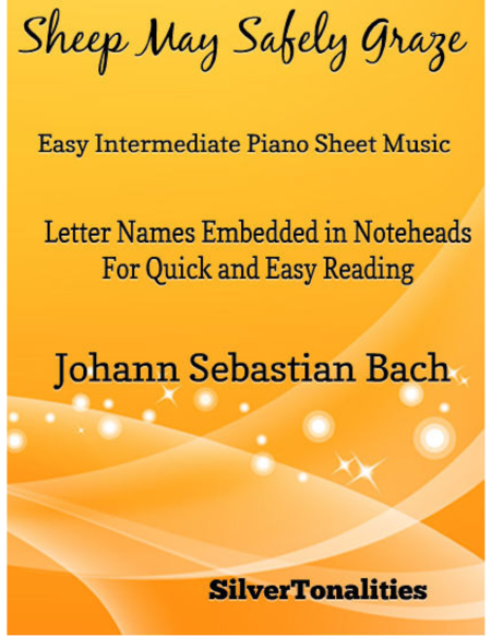 Free Sheet Music Sheep May Safely Graze Easy Intermediate Piano Sheet Music