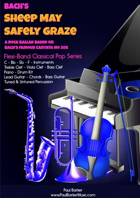 Sheep May Safely Graze Flexi Band Score Parts Sheet Music