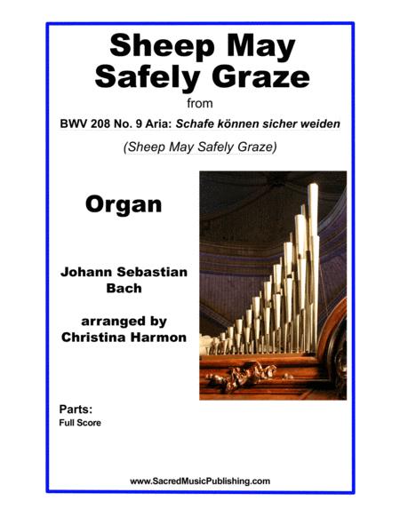 Sheep May Safely Graze Organ Sheet Music