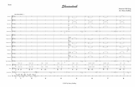 Free Sheet Music Shenandoah Score
