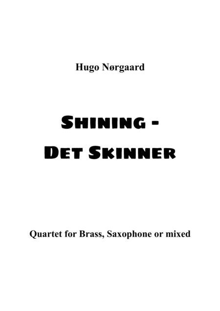 Free Sheet Music Shining Det Skinner