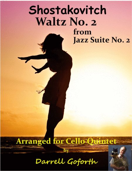 Shostakovitch Waltz No 2 From Jazz Suite For Cello Quintet Sheet Music