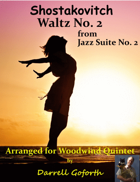 Shostakovitch Waltz No 2 From Jazz Suite For Woodwind Quintet Sheet Music