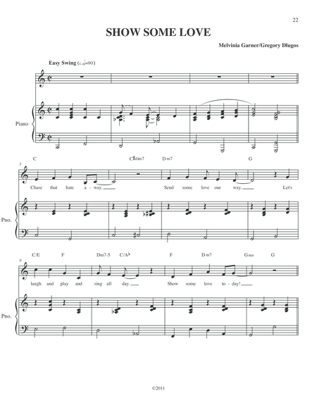 Free Sheet Music Show Some Love