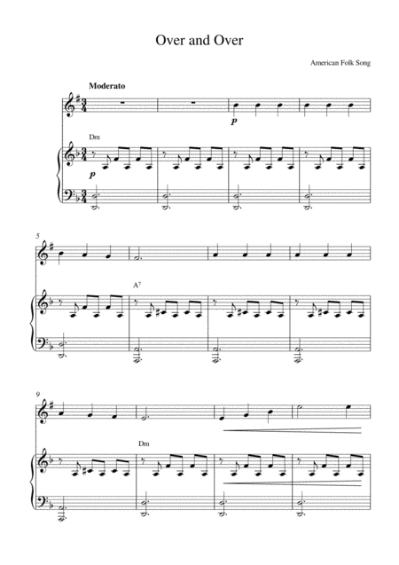 Showers Of Blessing Piano Accompaniment For Trombone Sheet Music