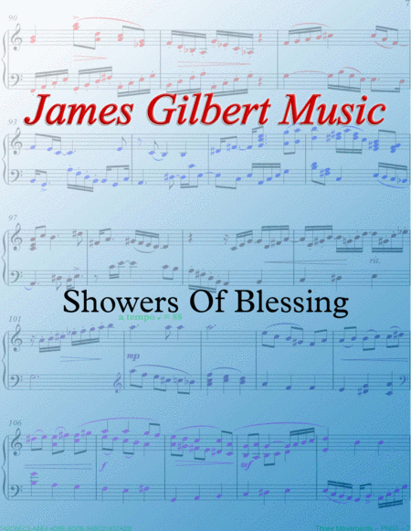 Showers Of Blessing Sheet Music