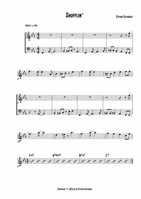 Shufflin Sheet Music