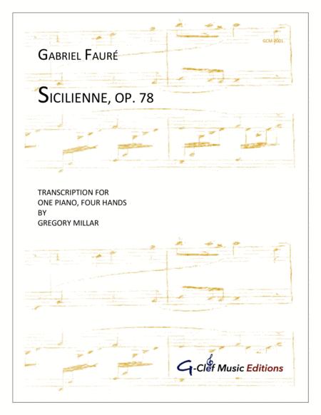 Free Sheet Music Sicilienne Op 78