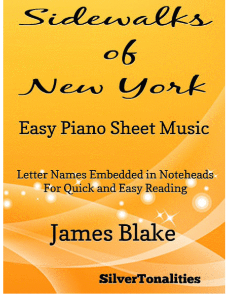 Free Sheet Music Sidewalks Of New York Easy Piano Sheet Music