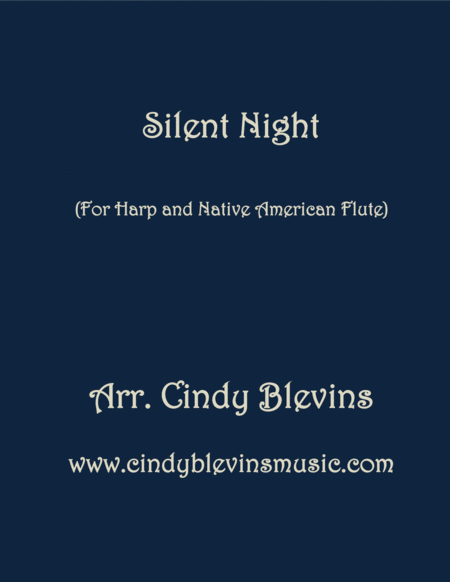 Silent Night Arranged For Harp And Native American Flute Sheet Music