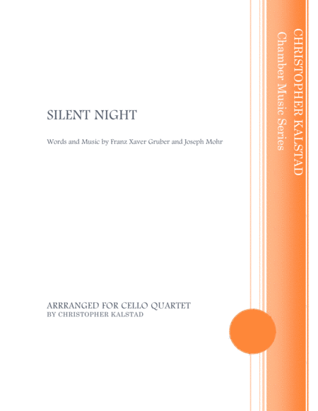 Silent Night Cello Quartet Sheet Music