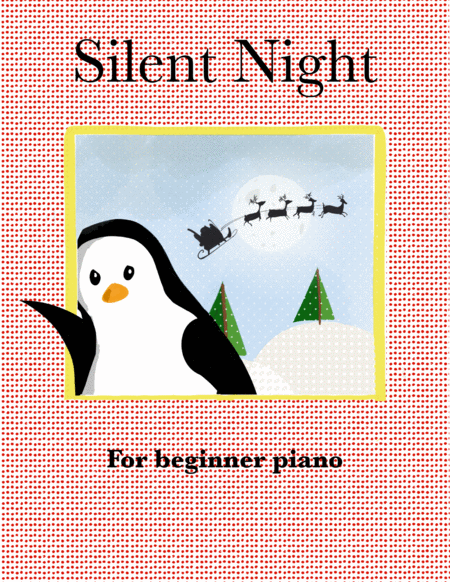 Silent Night For Beginner Piano Sheet Music