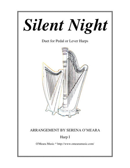 Silent Night Harp I Sheet Music