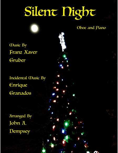 Free Sheet Music Silent Night Oboe And Piano