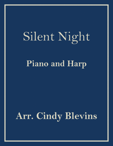 Free Sheet Music Silent Night Piano And Harp Duet