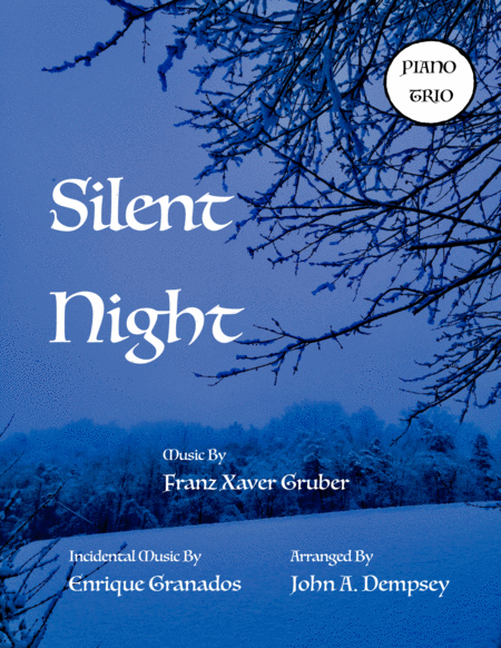 Free Sheet Music Silent Night Piano Trio