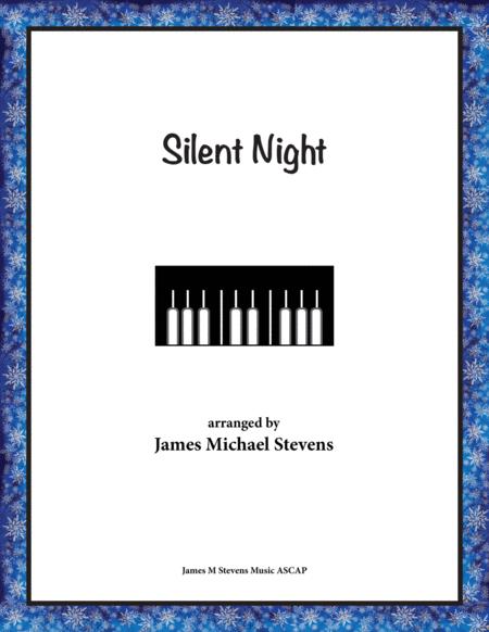 Free Sheet Music Silent Night Quiet Christmas Piano