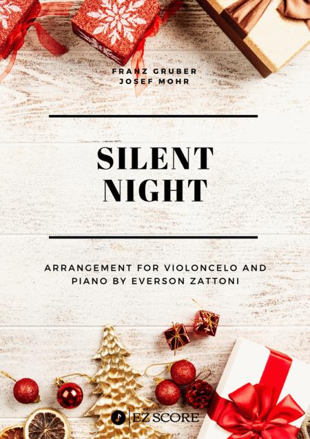 Silent Night Violoncelo And Piano Sheet Music