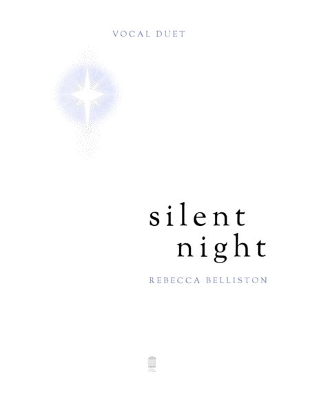 Free Sheet Music Silent Night Vocal Duet