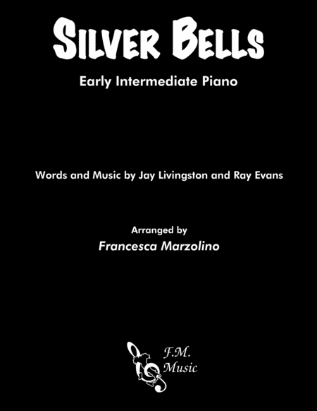 Silver Bells Early Intermediate Piano Sheet Music