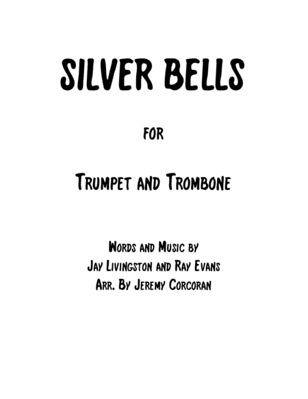 Silver Bells For Trumpet And Trombone Sheet Music