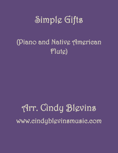 Simple Gifts Arranged For Piano And Native American Flute Sheet Music