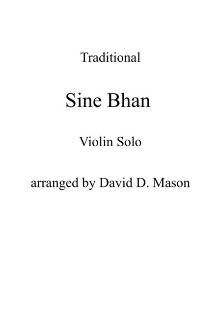 Free Sheet Music Sine Bhan