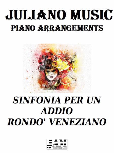 Free Sheet Music Sinfonia Per Un Addio Rondo Veneziano Piano Arrangement