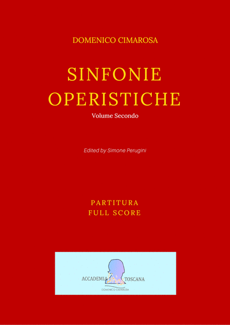 Sinfonie Operistiche Vol 2 Opera Overtures Vol 2 Full Score Sheet Music