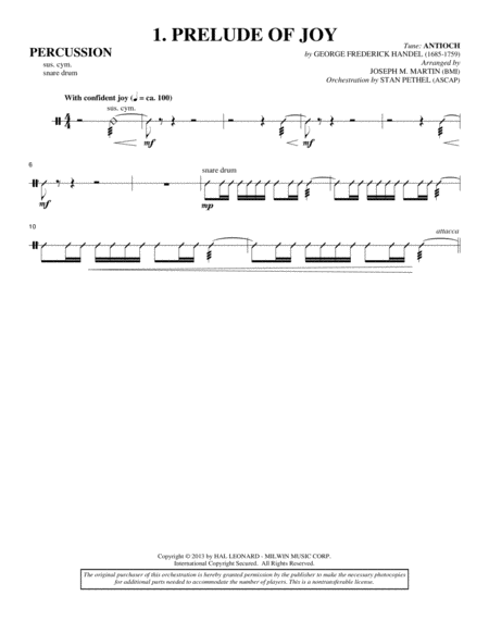 Free Sheet Music Sing A Song Of Christmas Percussion