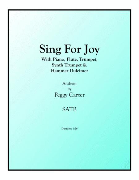 Sing For Joy Sheet Music