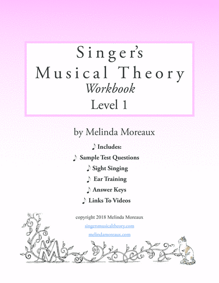 Singers Musical Theory Level 1 Sheet Music