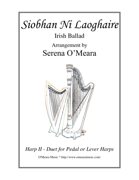 Free Sheet Music Siobhan Ni Laoghaire Harp Ii