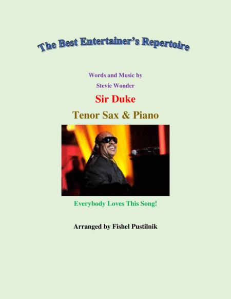 Sir Duke For Tenor Sax And Piano Video Sheet Music