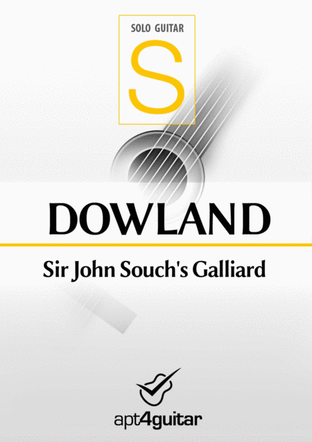 Free Sheet Music Sir John Souchs Galliard