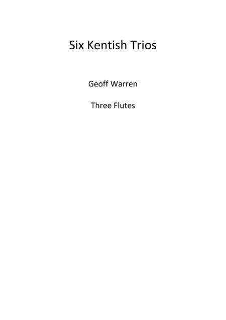 Free Sheet Music Six Kentish Trios