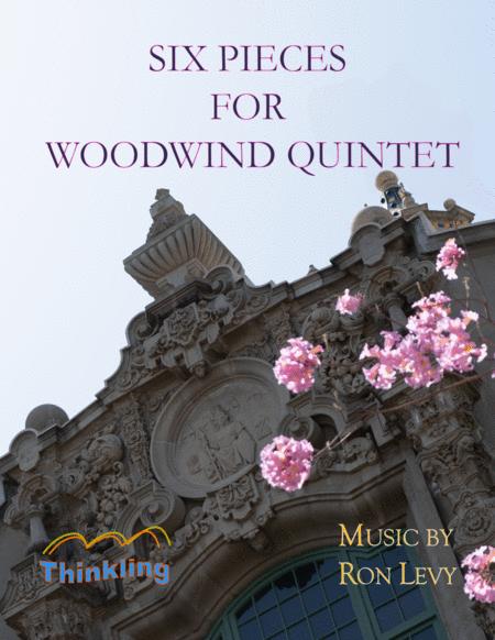 Six Pieces For Woodwind Quintet Sheet Music