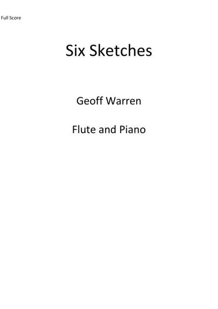 Six Sketches Sheet Music