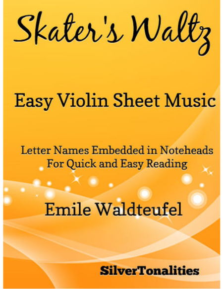 Skaters Waltz Easy Violin Sheet Music Sheet Music