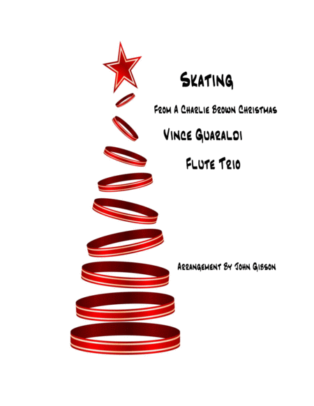 Skating From A Charlie Brown Christmas Flute Trio Sheet Music