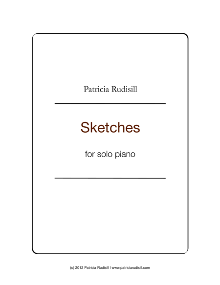 Free Sheet Music Sketches For Solo Piano