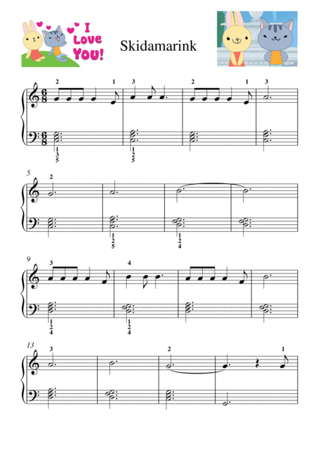 Skidamarink Sheet Music