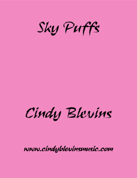 Sky Puffs An Original Piano Solo From My Piano Book Balloon Ride Sheet Music