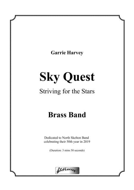 Sky Quest For Brass Band Sheet Music