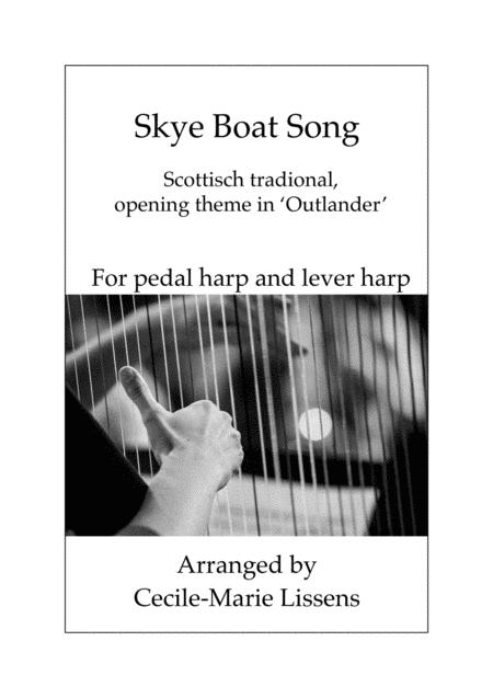 Free Sheet Music Skye Boat Song Harp