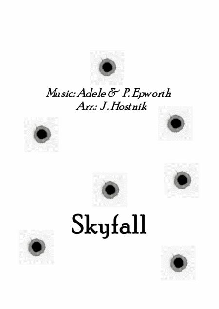 Skyfall Accordion Orchestra Score Sheet Music