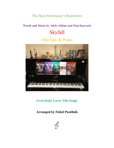 Skyfall For Alto Sax And Piano Sheet Music