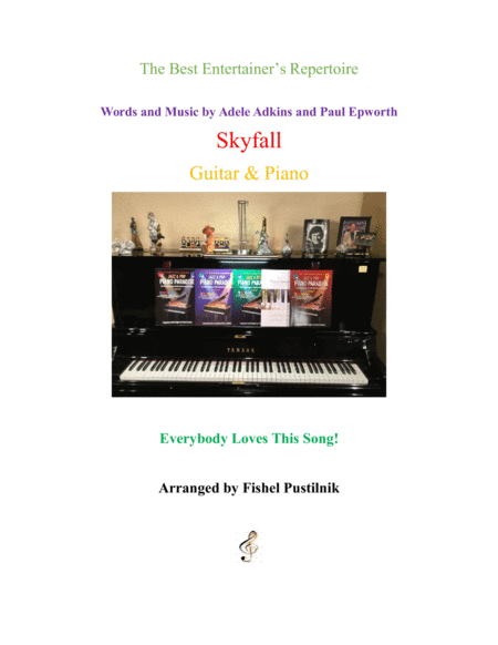 Free Sheet Music Skyfall For Guitar And Piano